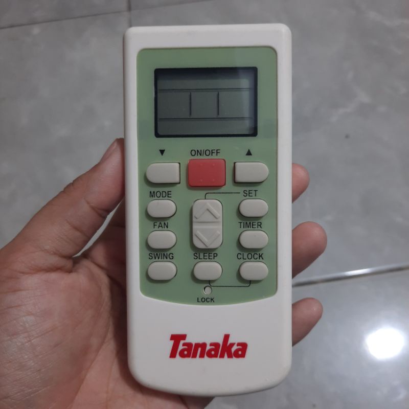 REMOTE REMOT AC TANAKA ORIGINAL ASLI