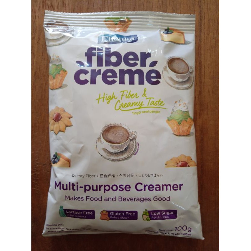 

Creamer Ellenka Fiber Creme - 100gr