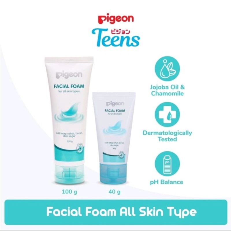 Pigeon Teens Facial Foam All Skin Types