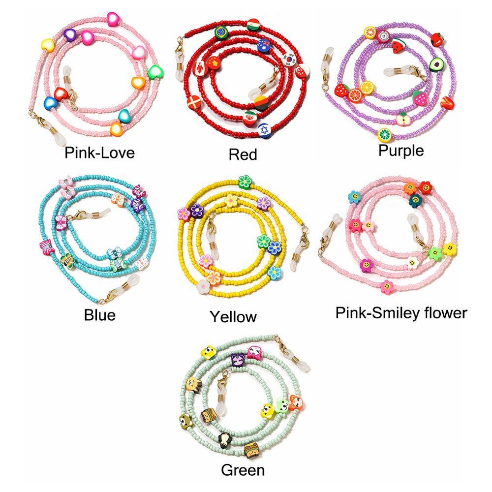 Lily Lanyard Lanyard Leher Nyaman Untuk Wanita Tali Holder Kacamata Warna-Warni