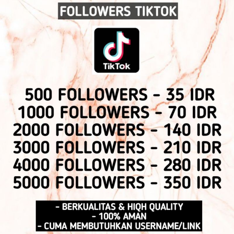 Tiktok Akun Followerr