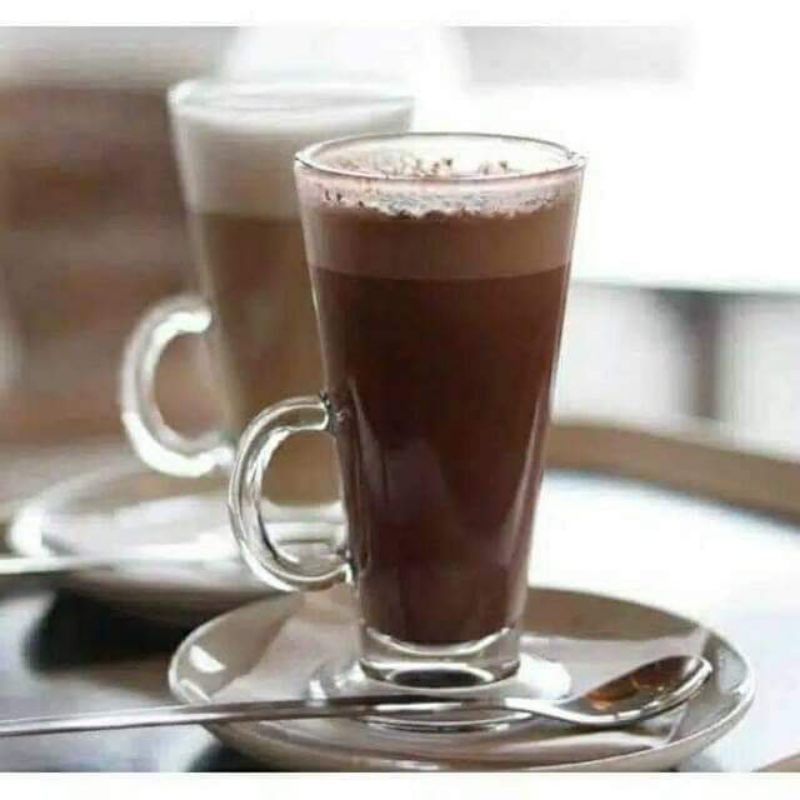 Gelas Kaca Helinski Citinova/Gelas Panjang/Gelas Gagang/Gelas Minuman Dingin
