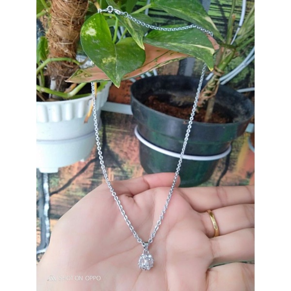 kalung donat liontin bola bola termurah