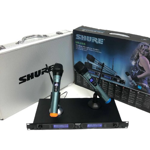 MIC WIRELESS KOPER SHURE UR 66D