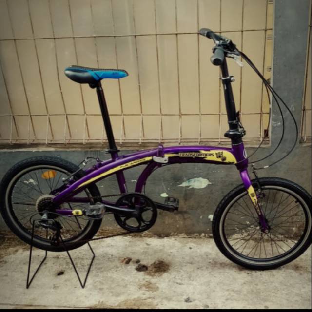 Sepeda Lipat Exotic 2026 Mk 20 inc Ungu.
