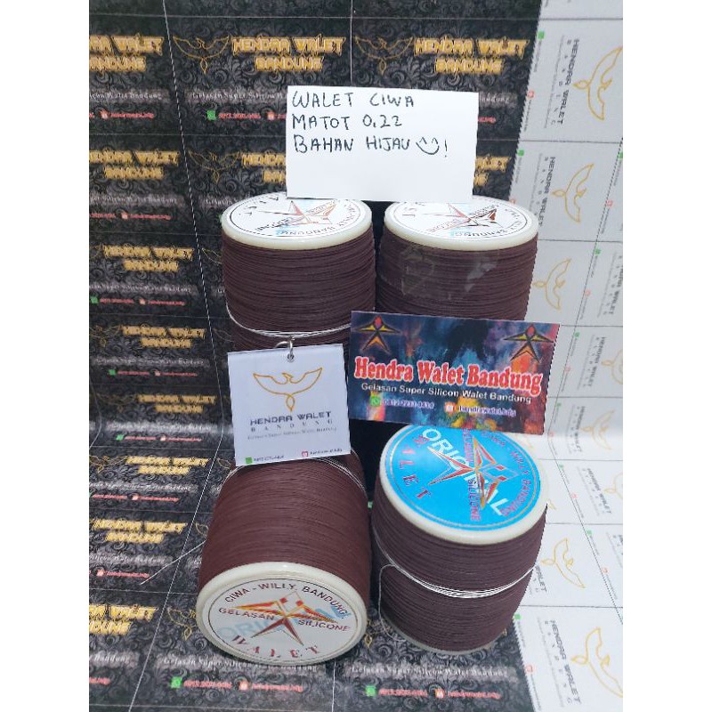 Gelasan walet ciwa matot 0.22 senar hijau