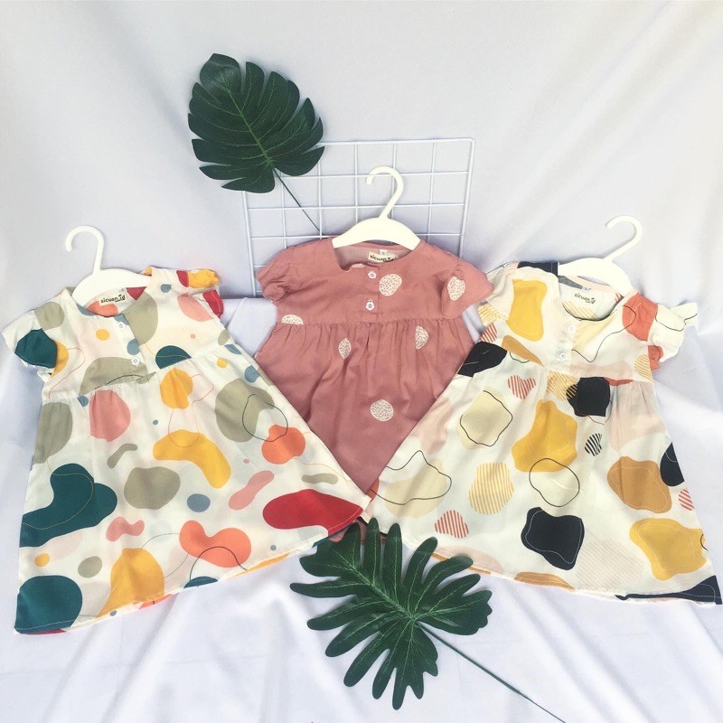 Dress Katun Rayon Anak Daster Rayon Anak Bayi Dress Rayon Premium Homedress Anak numaa.id