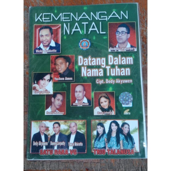 Kaset Vcd Original lagu natal( kemenangan natal)