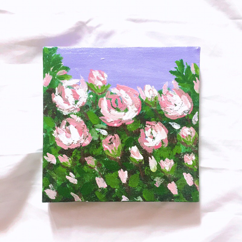 Lukisan Dinding Aesthetic (100% Handmade)