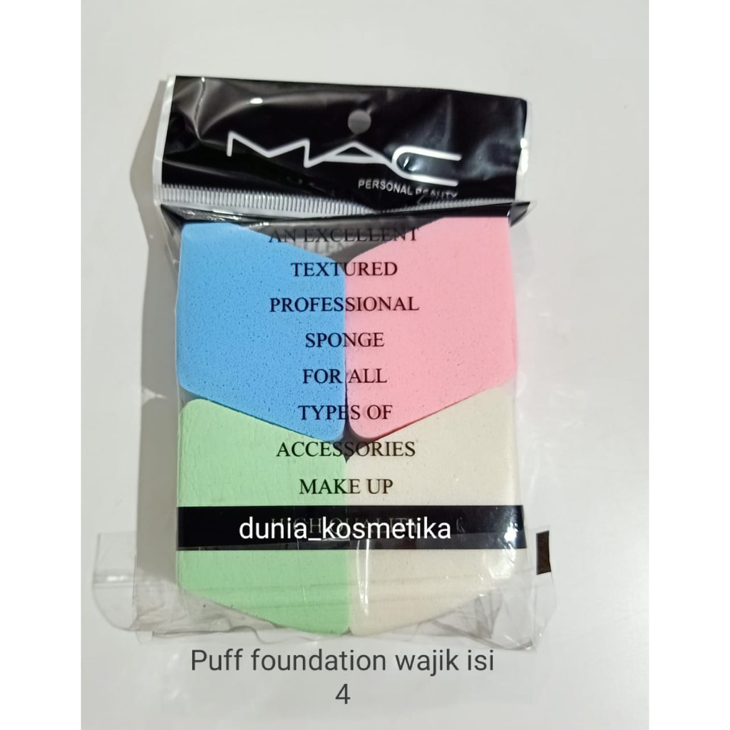 PUFF REMBUK SPON FOUNDATION  WAJIK