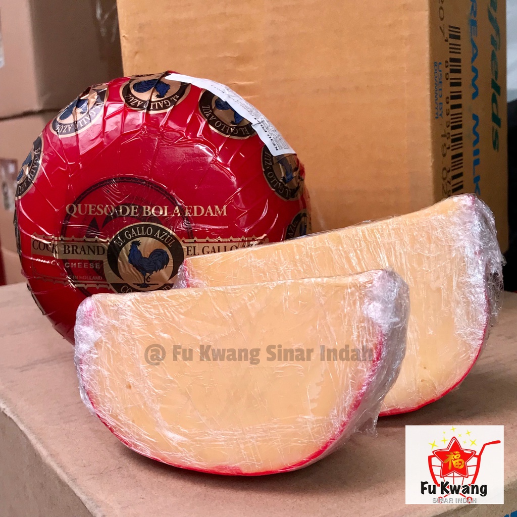 

Keju Edam /Keju Bola / Ayam Emas / Holland 200 gram