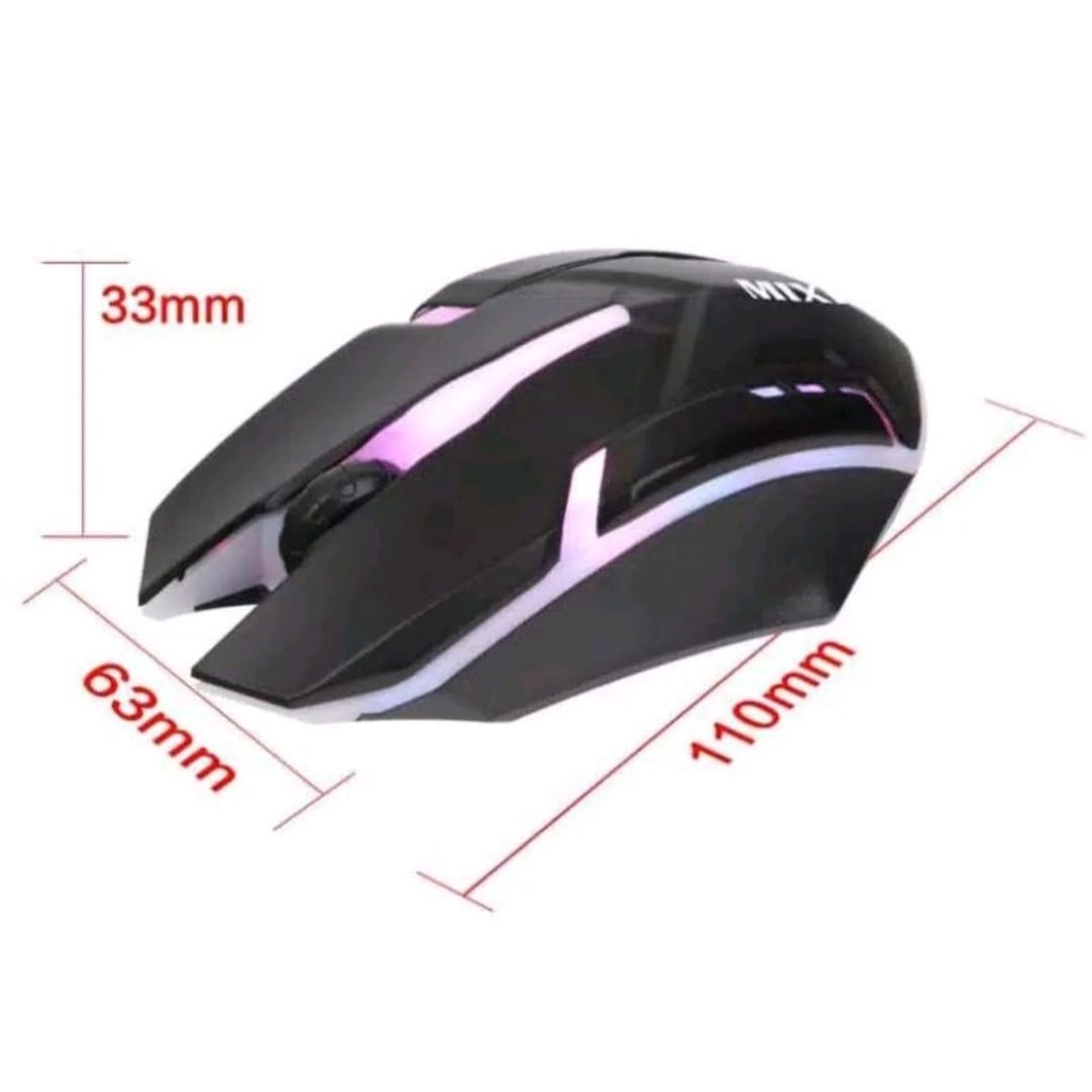 Mouse Gaming Kabel X1 Wired Optical-Mouse Gaming RGB Gaming-Mouse Gamers-Mouse Kabel USB-Mouse Wired Optical Mouse 1200 DPI-Mouse Untuk PC Komputer-Laptop&amp;Windows,Linux,Mac Os