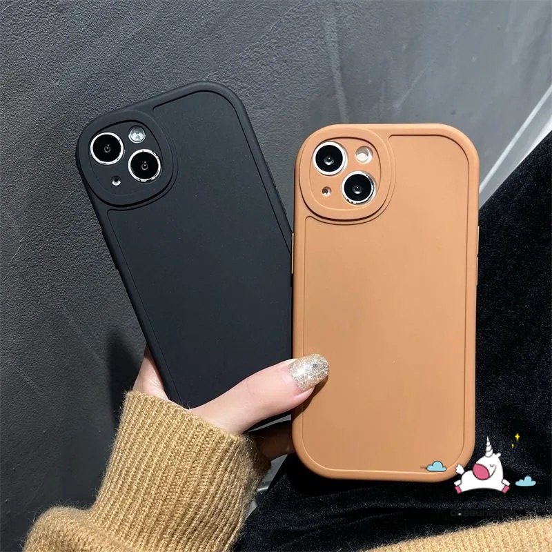 Soft Case Tpu Warna Polos Untuk iPhone 7plus 11 13 12 14 pro Max XR X XS Max 7 8 Plus 7 Plus 14 Plus 14 pro Max SE