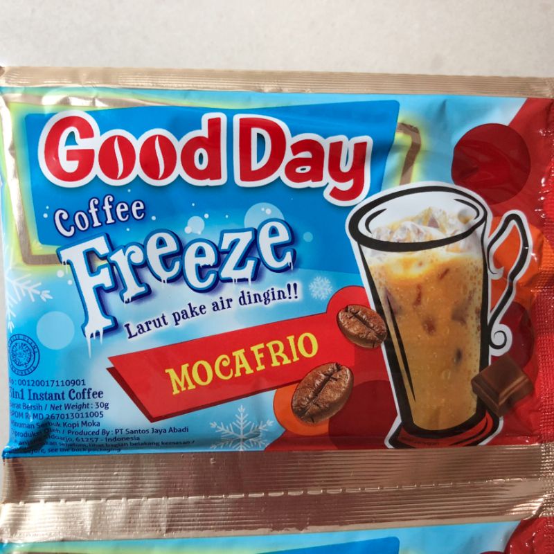 

GOOD DAY FREEZE MOCAFRIO