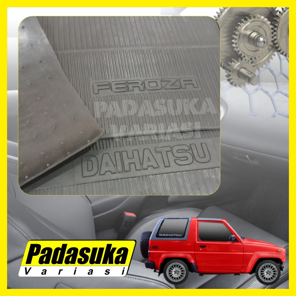 Karpet Feroza Karpet Mobil Feroza Karpet Daihatsu Feroza 3 Baris