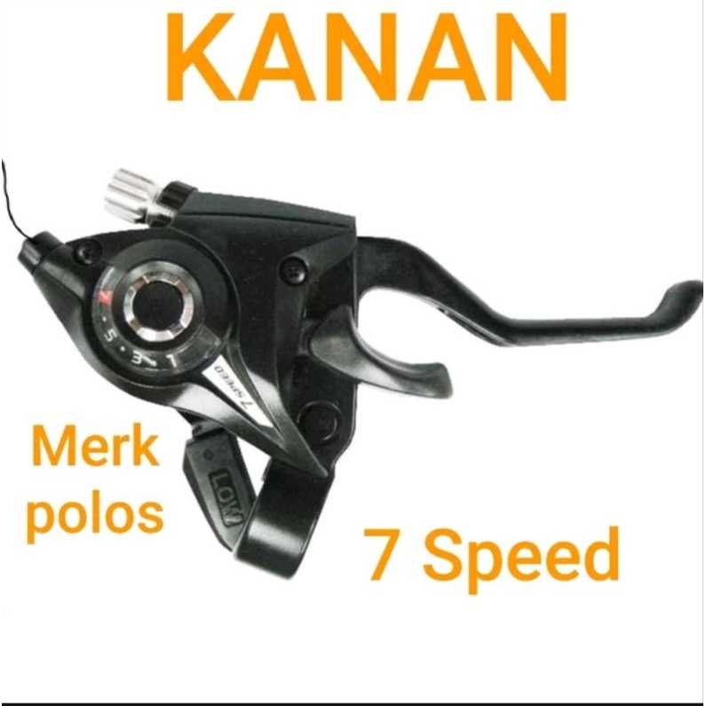 Termurah !!! Shifter Operan Sepeda 3 SP x 7 / 8 Speed 3sp Kiri 7Sp Kanan 8Sp Kanan Boleh Sepasang Atau Pisah Mtb Federal Seli Lipat City Bike Right Left