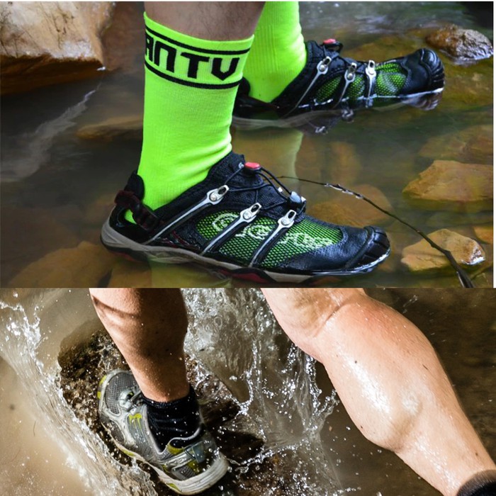 ANTU WATERPROOF BREATHABLE TRAIL SOCKS kaos kaki anti air outdoor lari