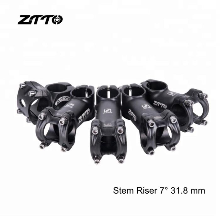 Komponen Sepeda Ztto Bicycle Stem Riser 7 31.8 Mm - Stem Stang Sepeda Mtb Road Black
