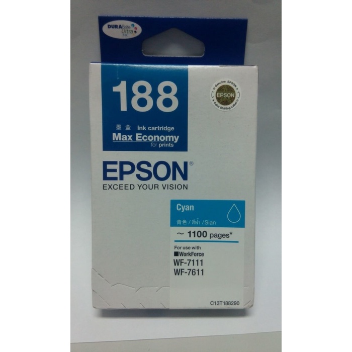 Tinta Epson T -188 / WF 7111 / WF 7611