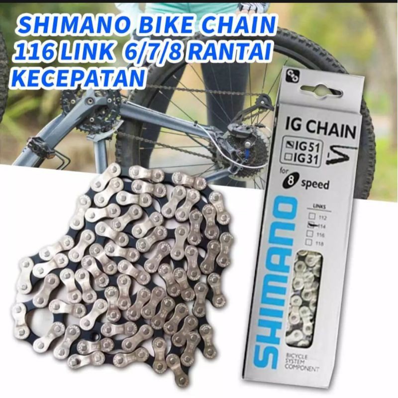 Rantai sepeda 6 speed Rantai Sepeda 7 Speed Rantai Sepeda 8 Speed