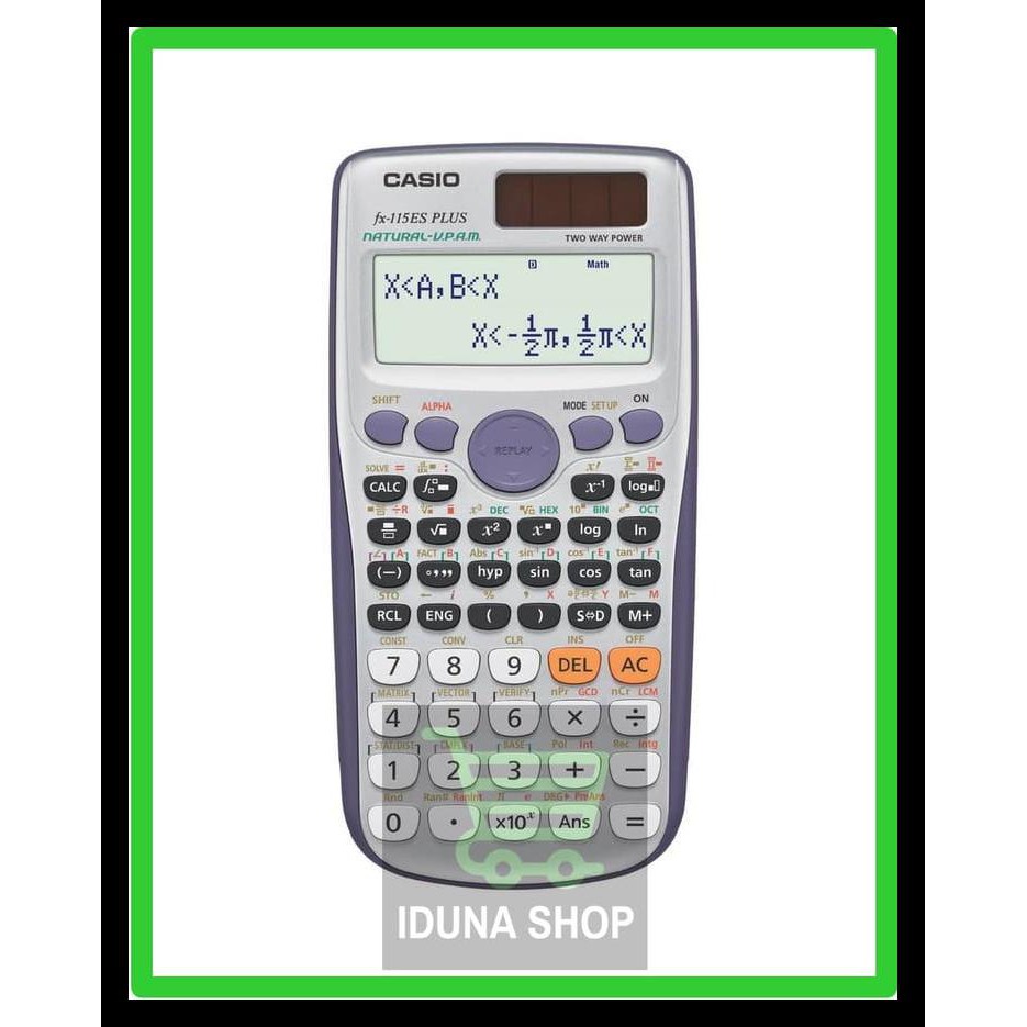 

Hot Product 100% Original Kalkulator Scientific Casio Fx-991Id Plus / Calculator Terjamin