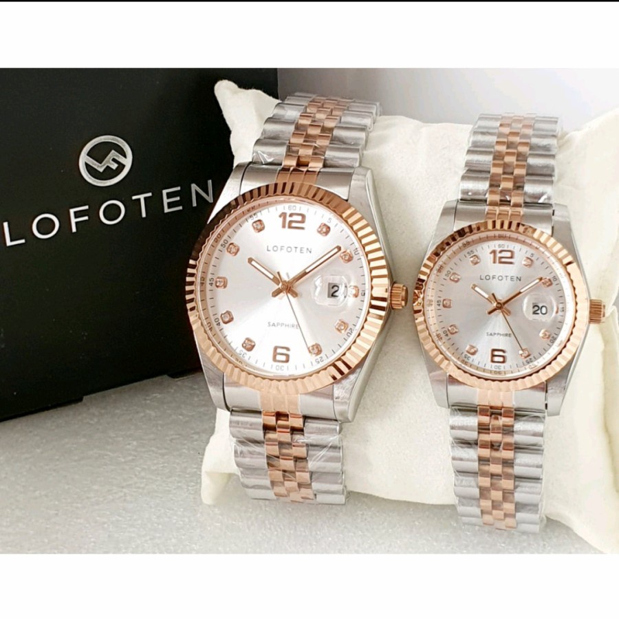 Jam Tangan Couple Lofoten 8105 Original