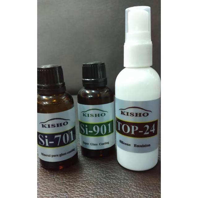 Paket Hemat Kisho Si 701+Kisho Si 901+Kisho Top-24 Nano Ceramic Coating