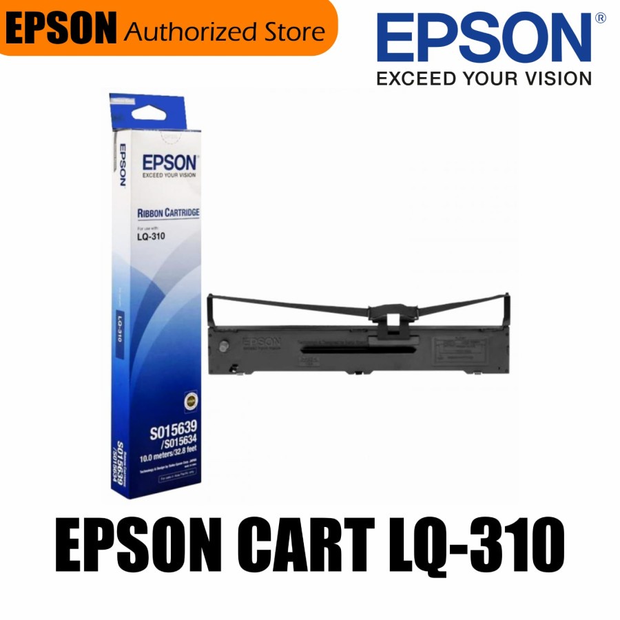 LQ-310 SO 15639 RIBBON CARTRIDGE EPSON LQ 310 JAMIN ORIGINAL 100%