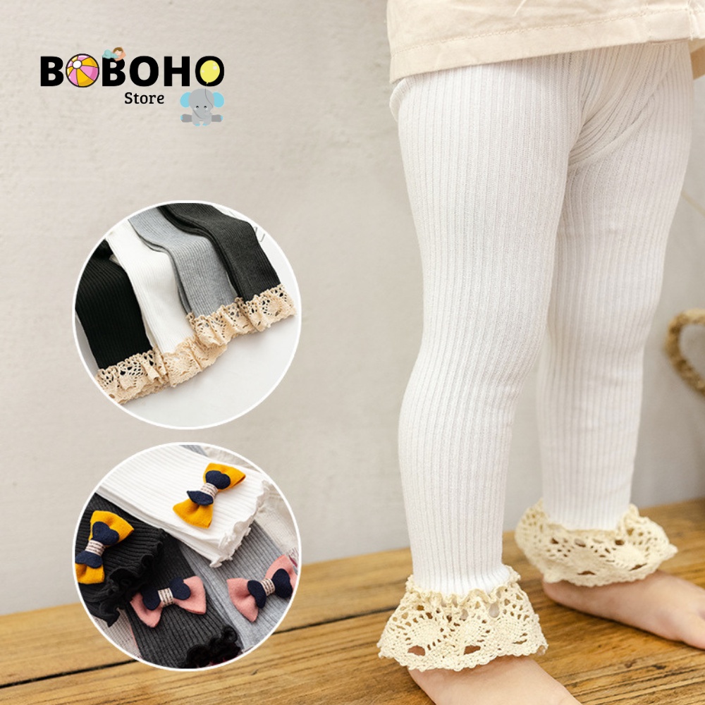 BOBOHO - 0-4 TAHUN CELANA LEGGING ANAK PEREMPUAN IMPORT / LEGGING BERGARIS VERTICAL ANAK PEREMPUAN MOTIF PITA