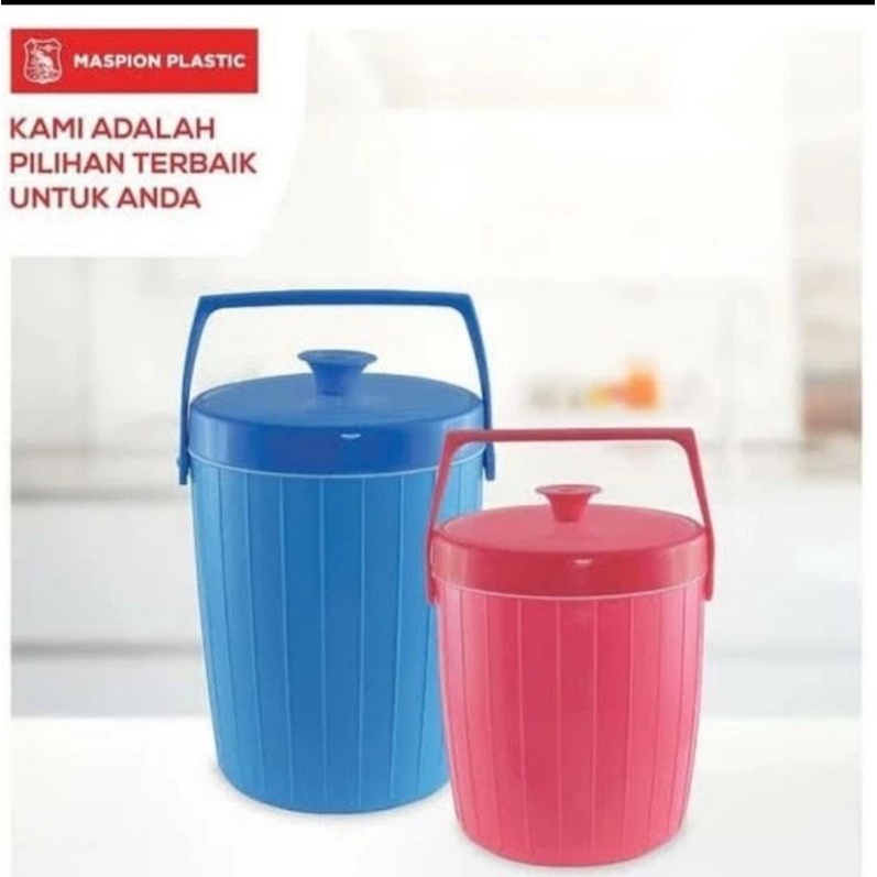 Maspion rice bucket 26liter - termos nasi - termos es 26 liter