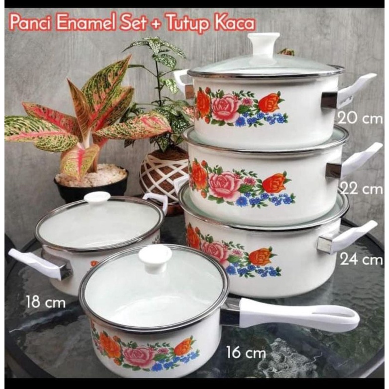 Enamel Cookware Set