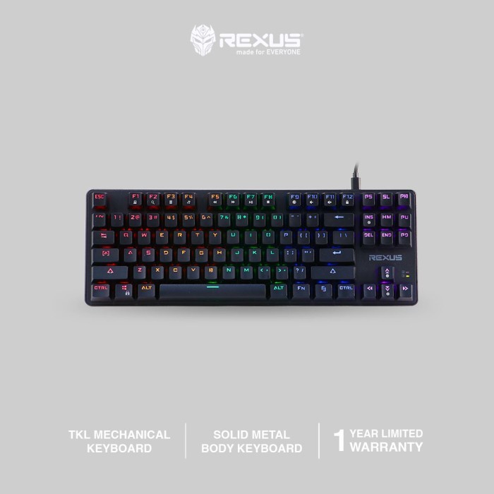 Rexus Keyboard Gaming Mechanical Legionare MX5.1 TKL NEW EDITION