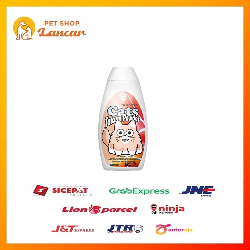 Bedak Kucing Talcum - Hewan Peliharaan