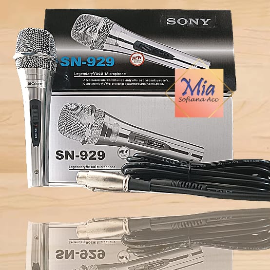 Mik Kabel sony Sn 909 Microphone SONY SN909 SN-909 Mic kabel mikrofon karaoke VOCAL