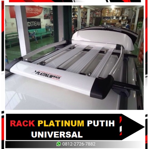 RAK MERK PLATINUM HITAM,SILVER,PUTIH UNIVERSAL