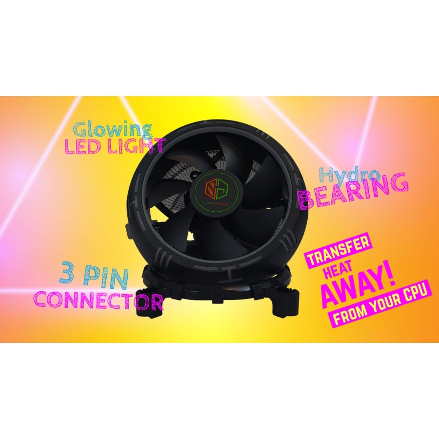 CUBE GAMING BLOWING - Auto RGB Fan - Gaming Cooler - Support LGA 1700