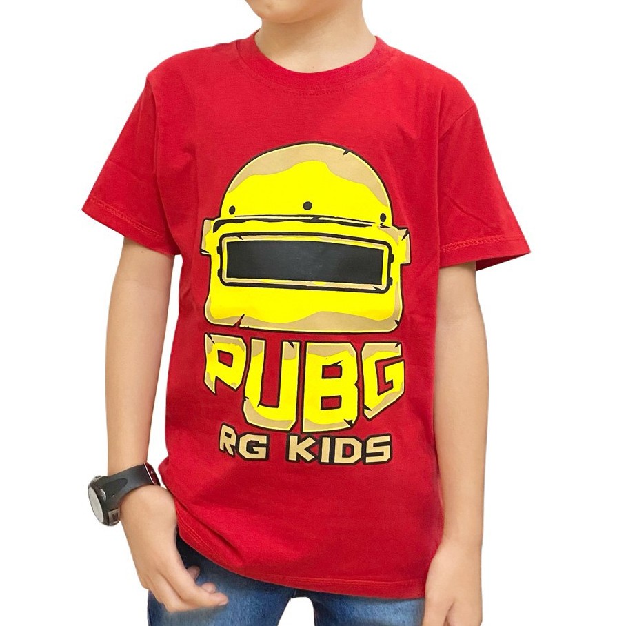 1-8 Tahun SMLXL Baju Kaos Anak Cowok Laki Laki perempuan PUBG grosir import murah JAKARTA