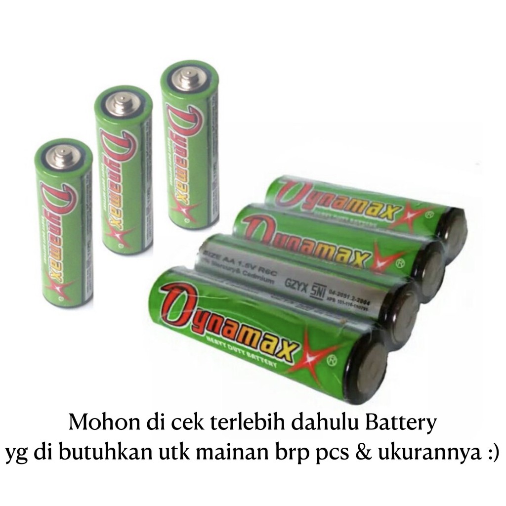 [Rumah MAINAN] Baterai AA &amp; AAA untuk mainan elektronik