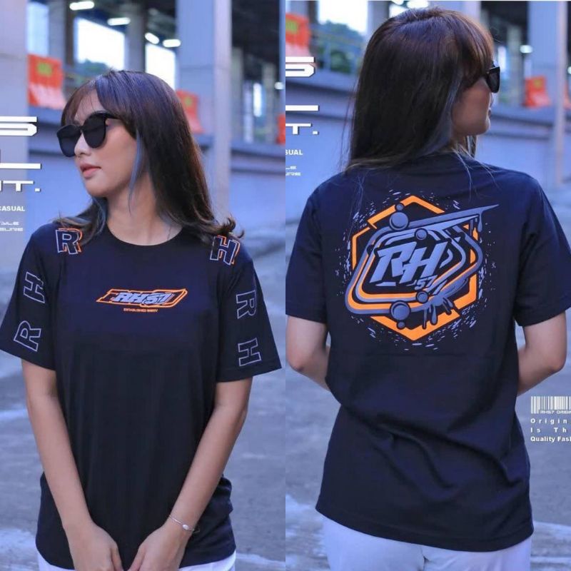 KAOS MOTOR BALAP RACING HELL GREY