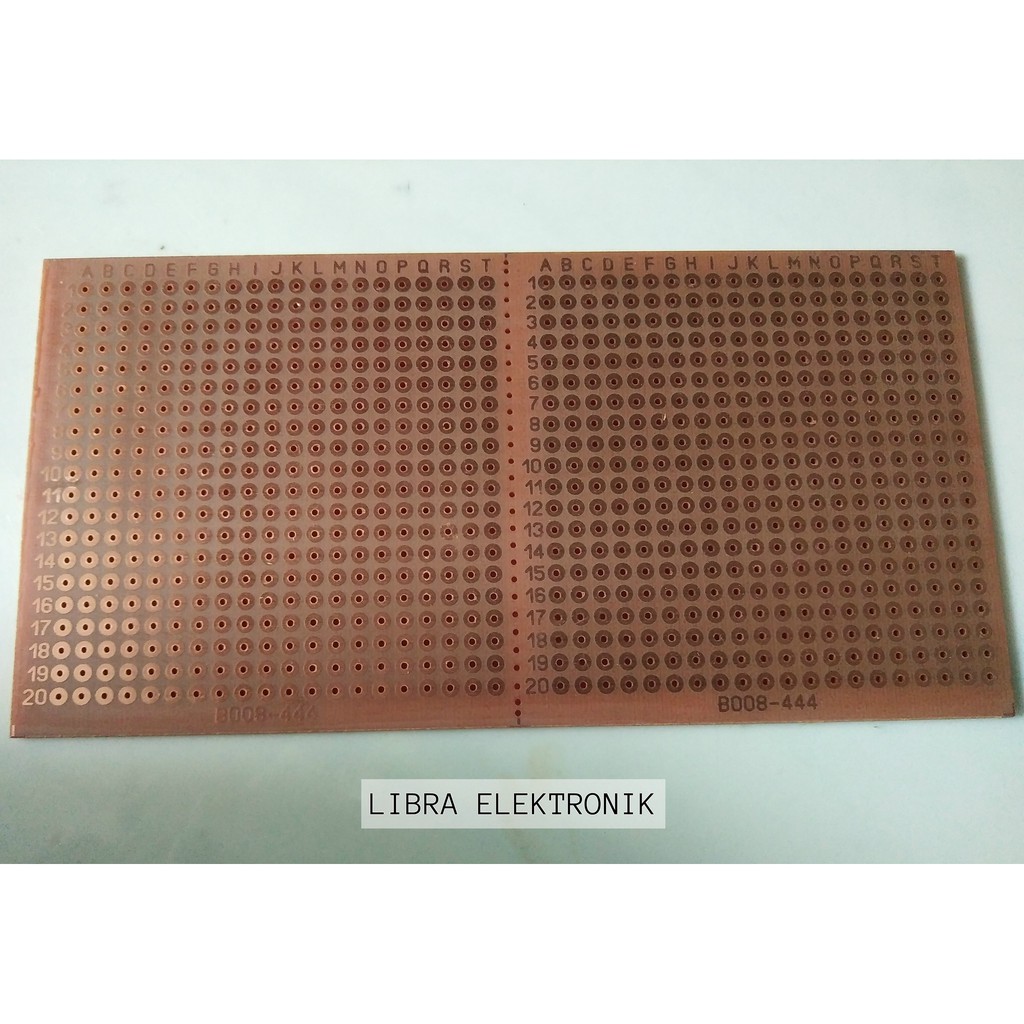 PCB Lubang Titik Untuk Rangkaian Elektronik