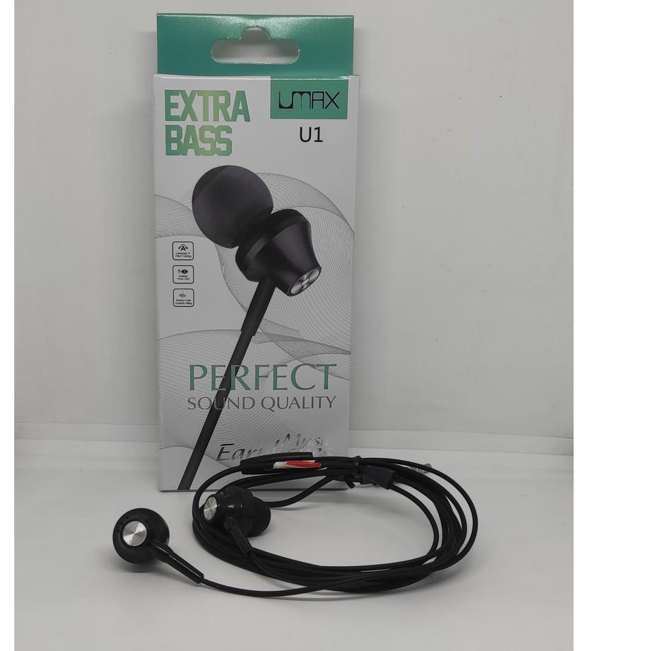 【PENJUALAN CEPAT】 HEADSET UMAX  U1 EXTRA BASS TERBARU/5.5 FLASH SALE/〖5.5 FLASH SALE〗/Original/HARGA