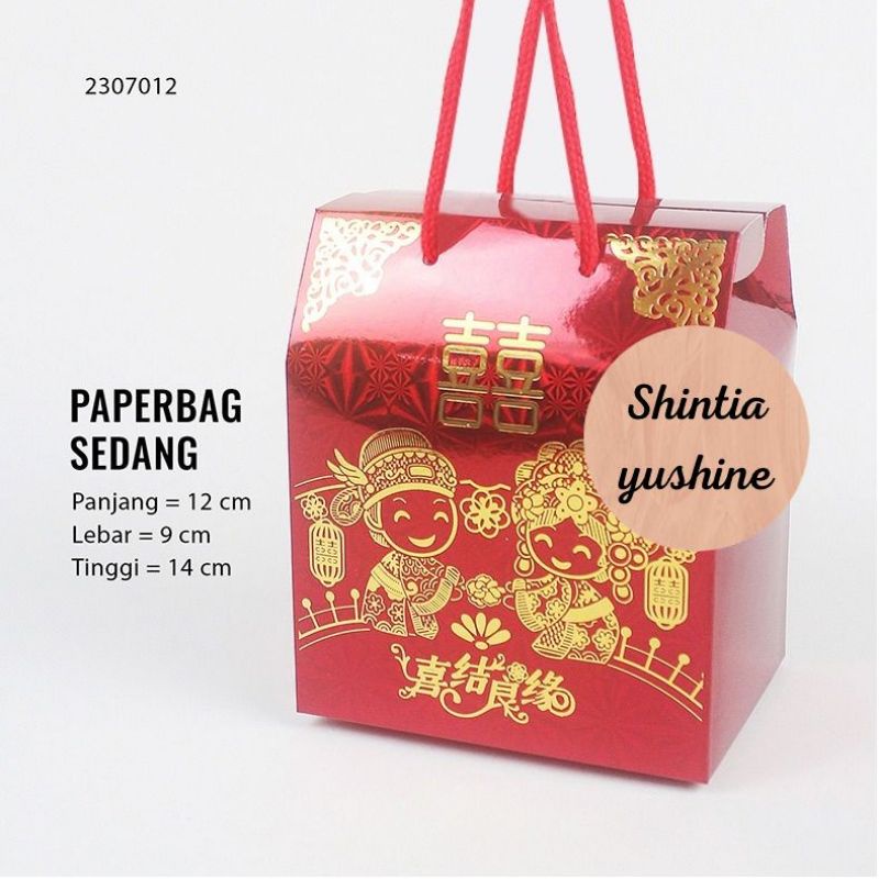 

paperbag sangjit wedding