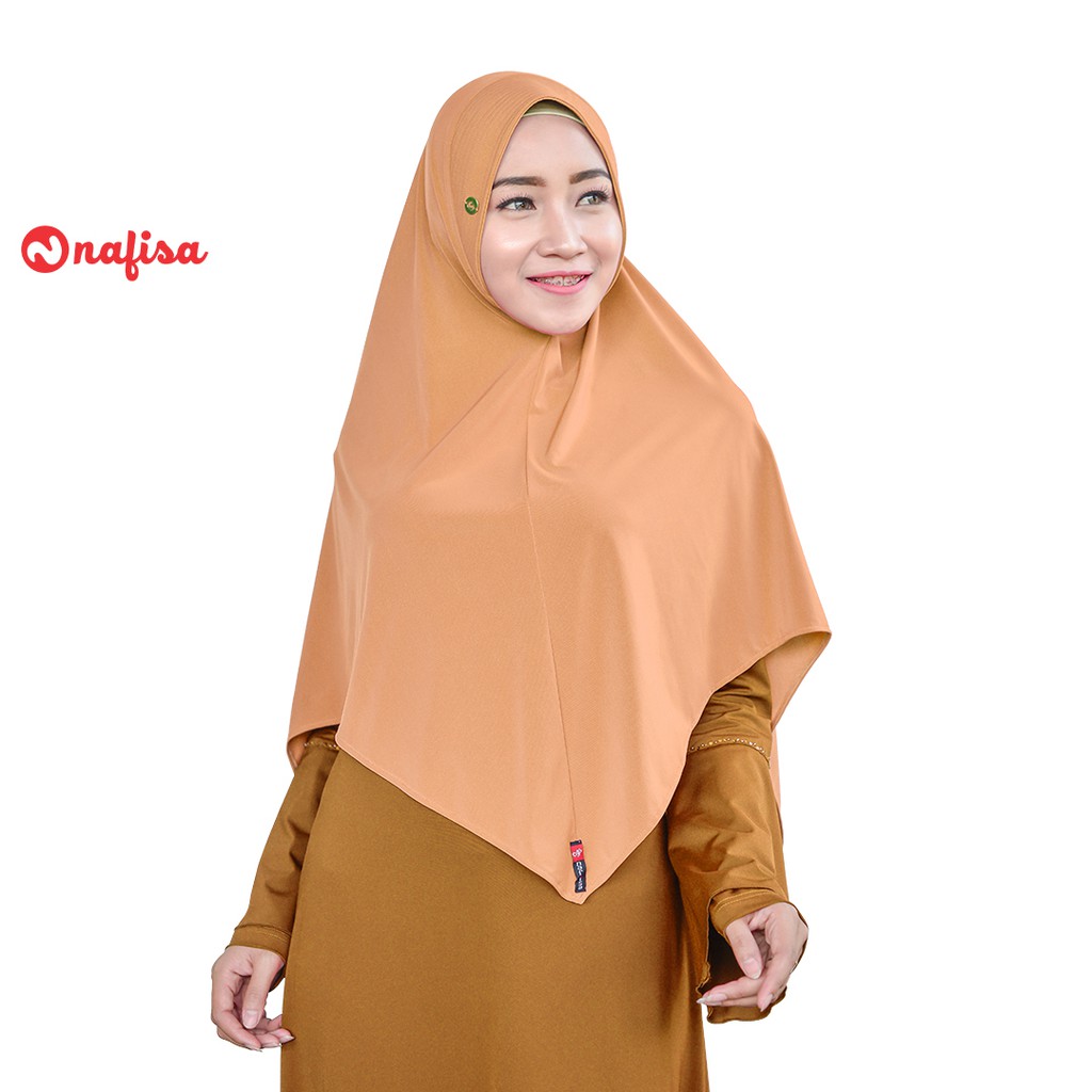 Jilbab Instan Pet Antem Nafisa Naifa | Hijab Pet Antem Pinguin Ultracryf Premium Panjang Belakang