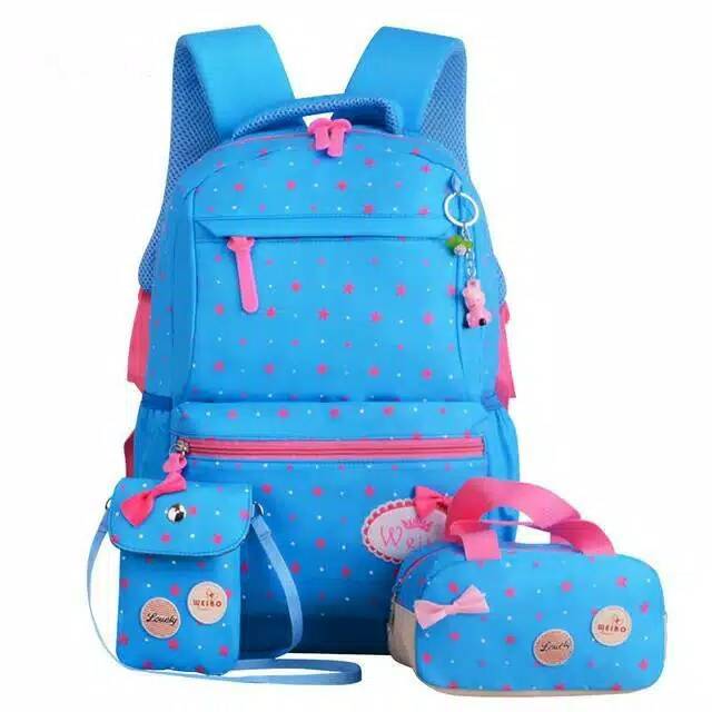 Tas Ransel Anak Sekolah Karakter Fashion Kids Backpack Cute Murah