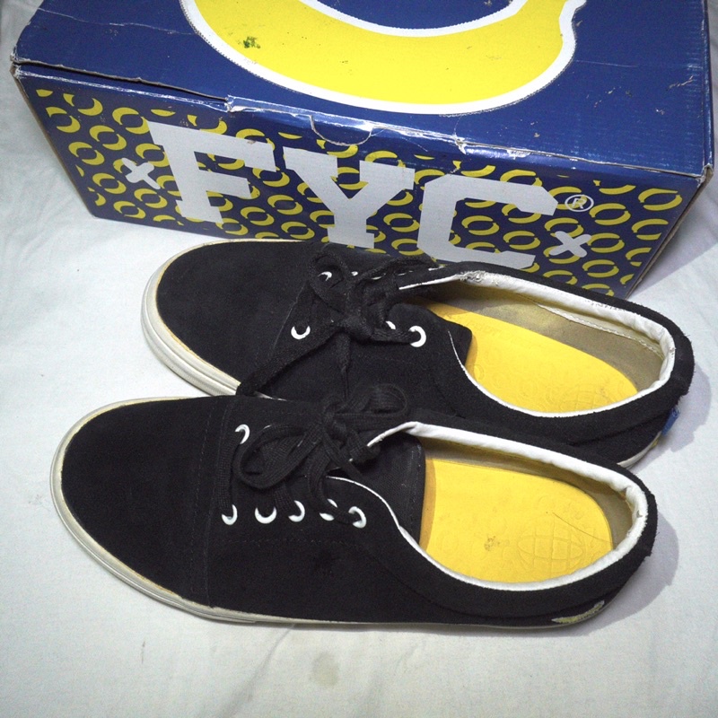 FYC Shoe guineax black suede