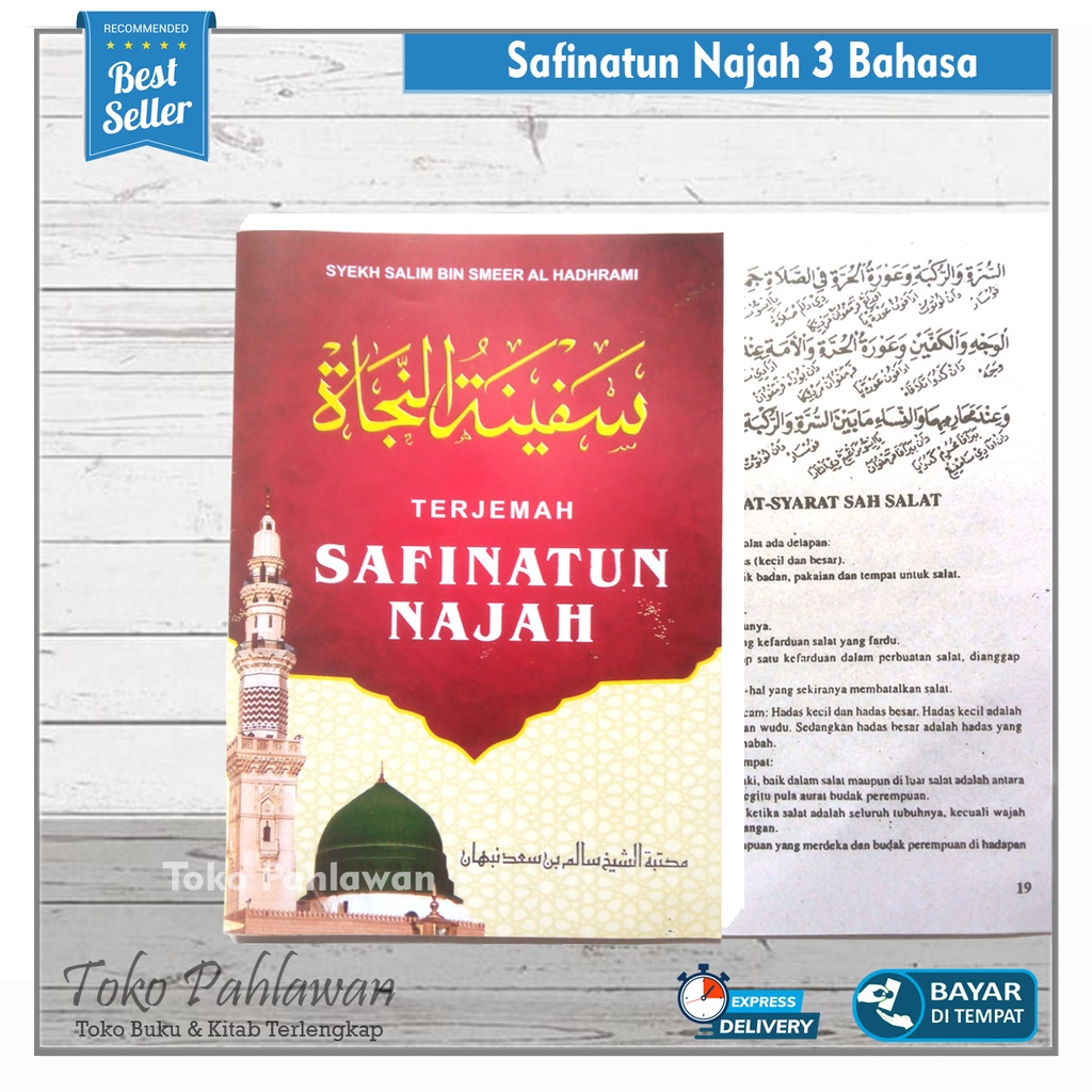 Jual Terjemah Safinatun Najah Jawa Pegon Indonesia Kitab Kuning Fiqih Salim Nabhan Safinah