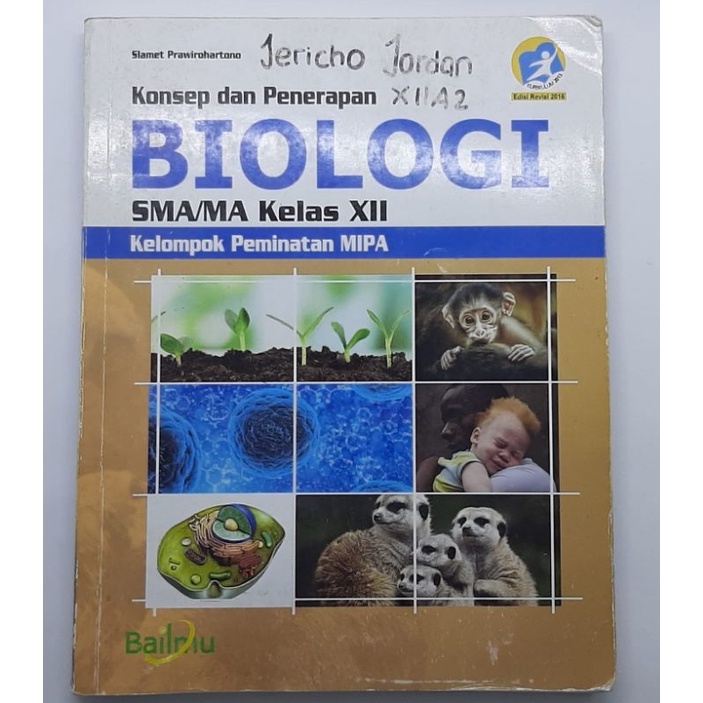 Buku Biologi untuk SMA kelas XII, Bailmu