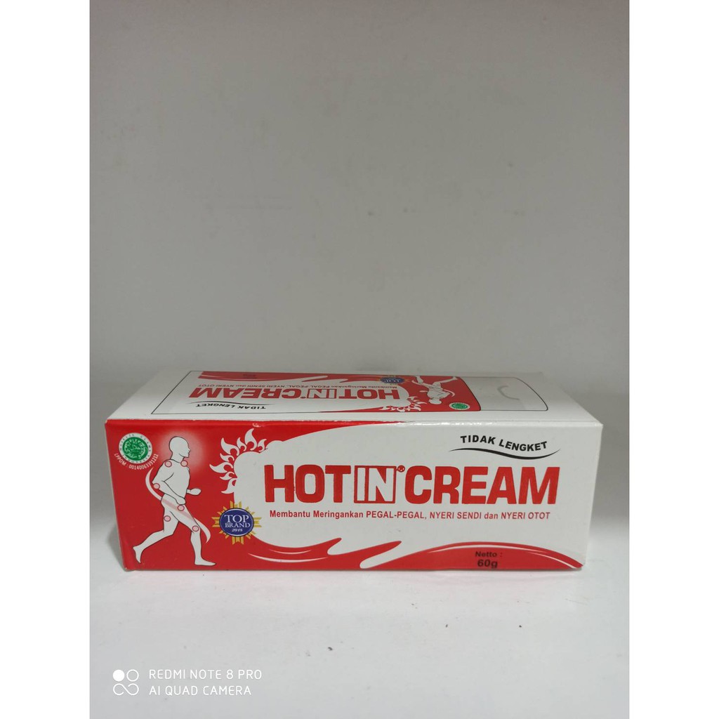 HOT IN CREAM TUBE 60 GRAM