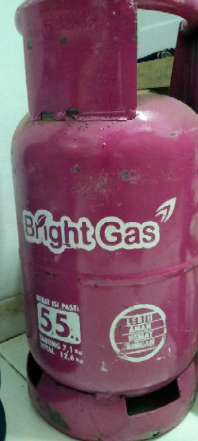 Tabung Bright Gas 5,5 Kg +isi