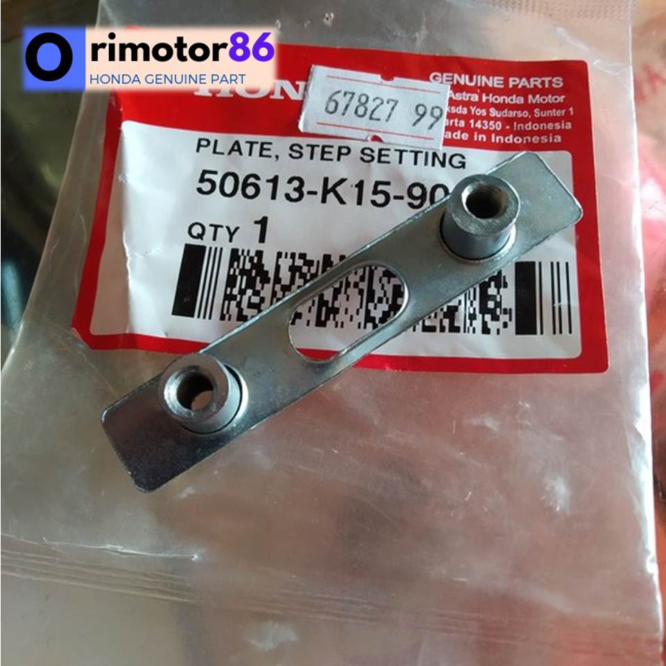 Plat Karet Put Step Depan CB 150 R CB 150 Led CBR 150 fi CBR 150 Led Plat Karet Step Besi Step CB Or
